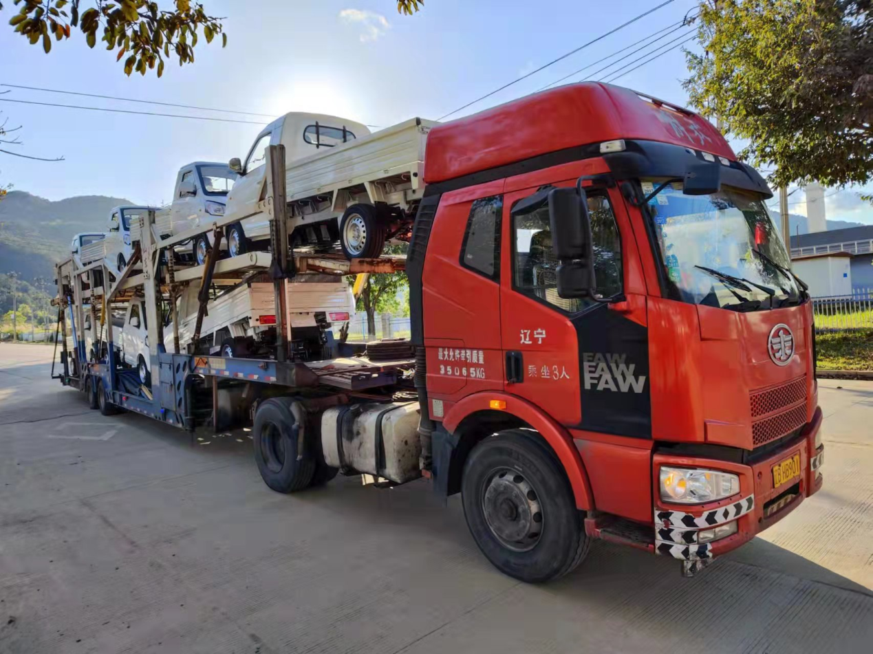 Éischt Sendung vum KEYTON N50 elektresche Minitruck op Kuba